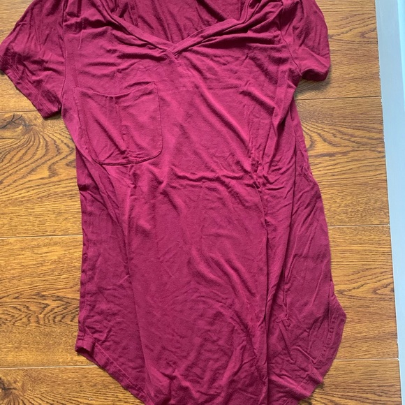 Red Pocket Tee Small - Picture 2 of 5